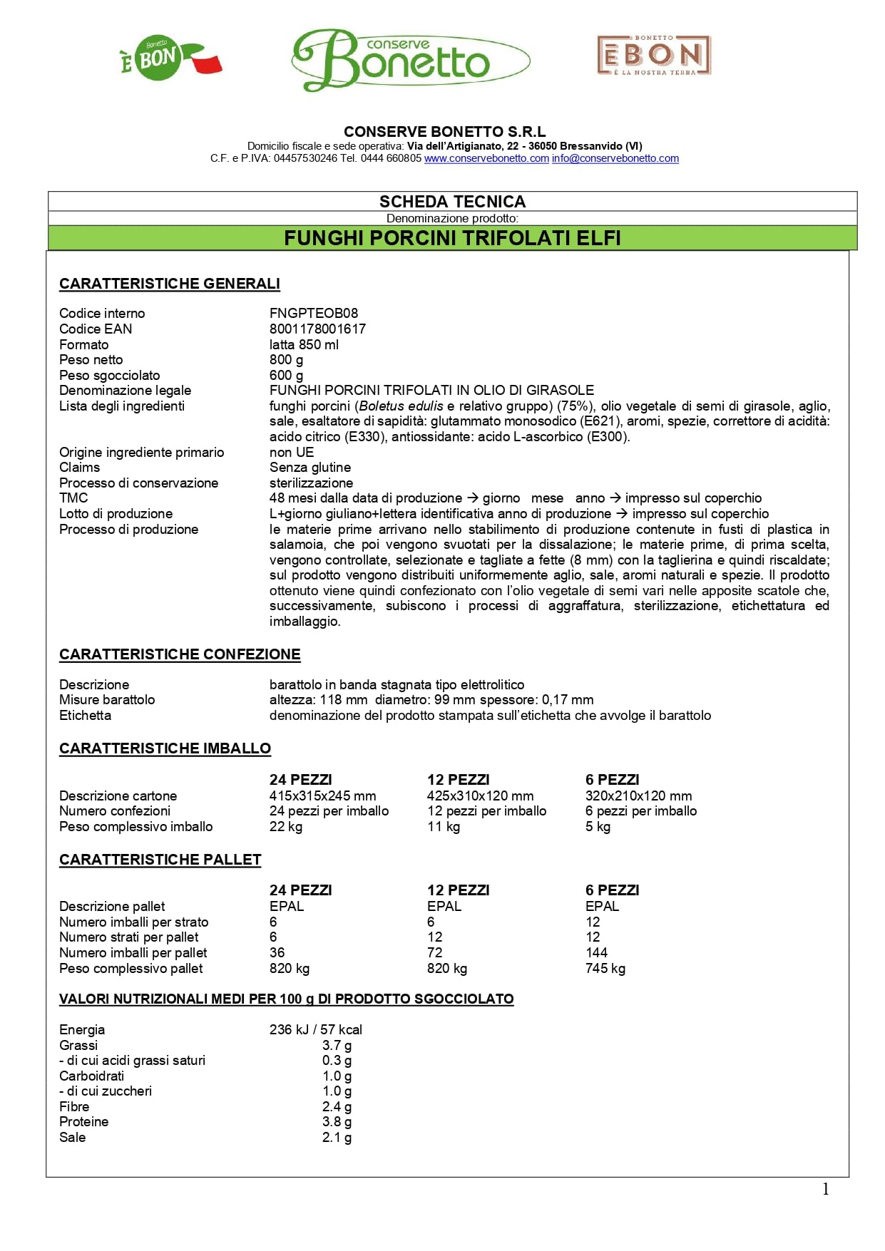 Funghi Porcini Trifolati