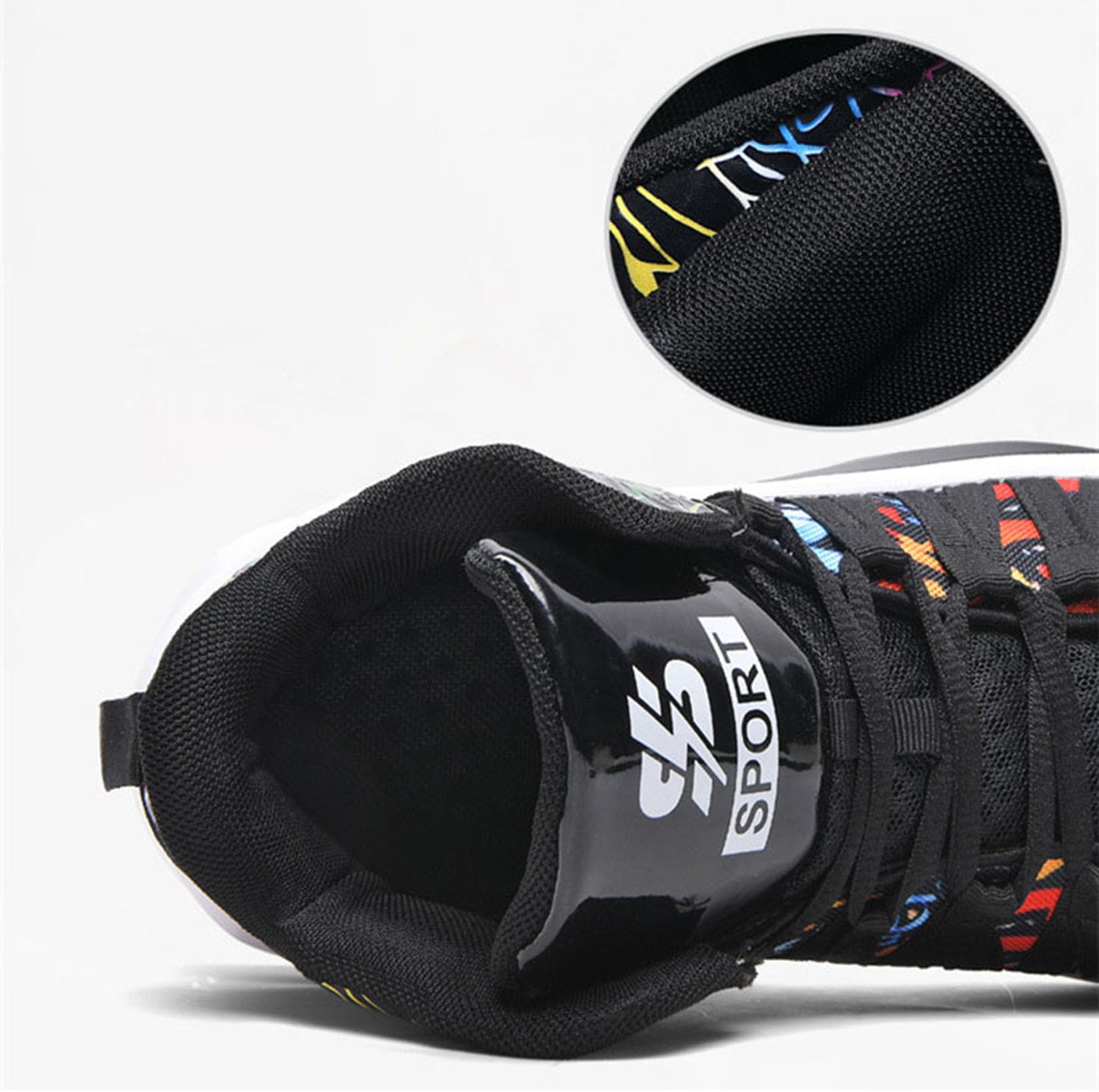 Męskie Buty Do Koszykówki Chłopców Outdoor Buty Sportowe Indoor Buty Sportowe Buty Do Biegania Wygodne(43 EU, Z02)