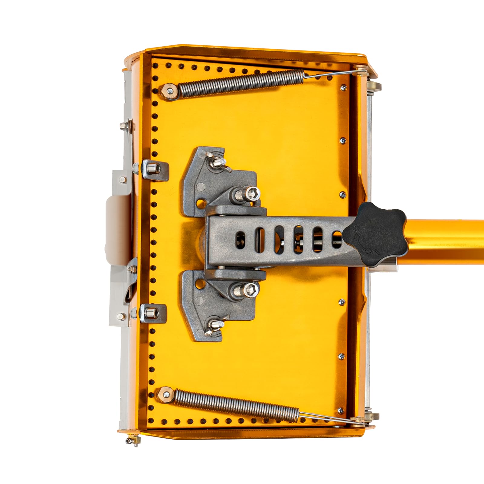 Espátula de superficie de acero inoxidable, espátula ancha, caja alisadora de gran formato con mango telescópico de aluminio de 5 niveles, altura ajustable para paredes y techos, herramientas de