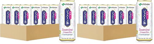 Ito En Jasmine Green Tea, Unsweetened, 10.6 Ounce (Pack of