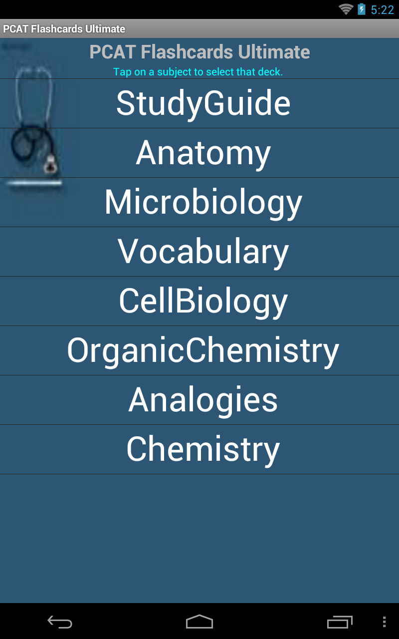 PCAT Flashcards Ultimate - App on Amazon Appstore