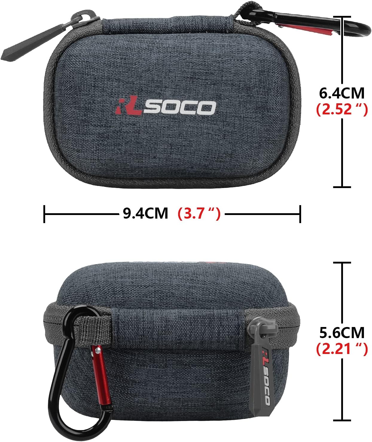 RLSOCO Hard Case for Anker Soundcore Life P2/ Soundcore Life Dot 2/Soundcore Spirit Dot 2 True Wireless Earbuds (Case Only) - Image 5