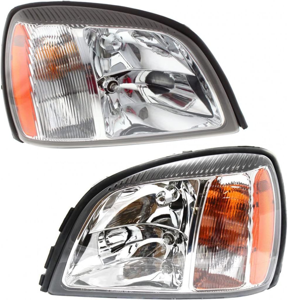 For Cadillac Deville 2004 2005 Headlight Assembly Driver Side w/Bulbs For GM2502240