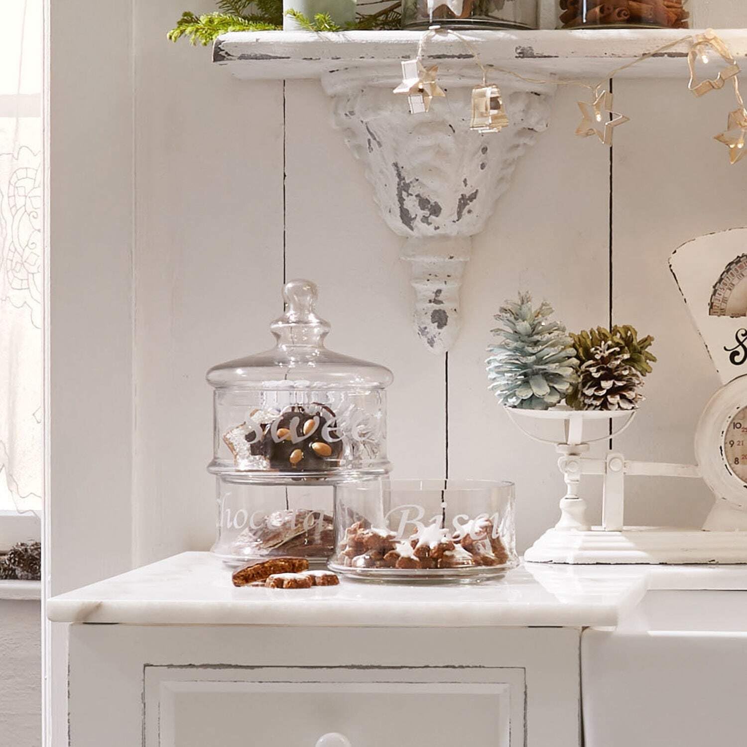 LOBERON Glasdose Aletta, klar