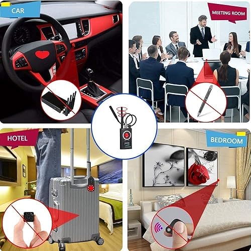 Miniatura 4 de Detectores de cámaras ocultas detector de errores GPS Tracker detector de dispositivos ocultos anti espía detectorRf detector para cámara