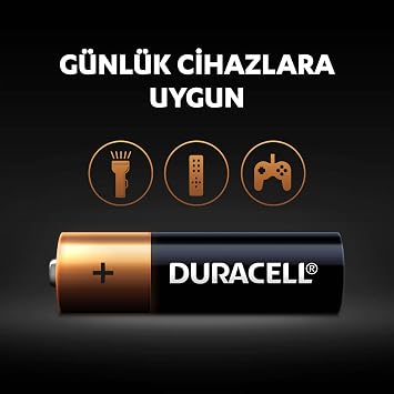 DURACELL BASIC AA Alkalin Kalem Pil (6’lı paket) – 1,5V