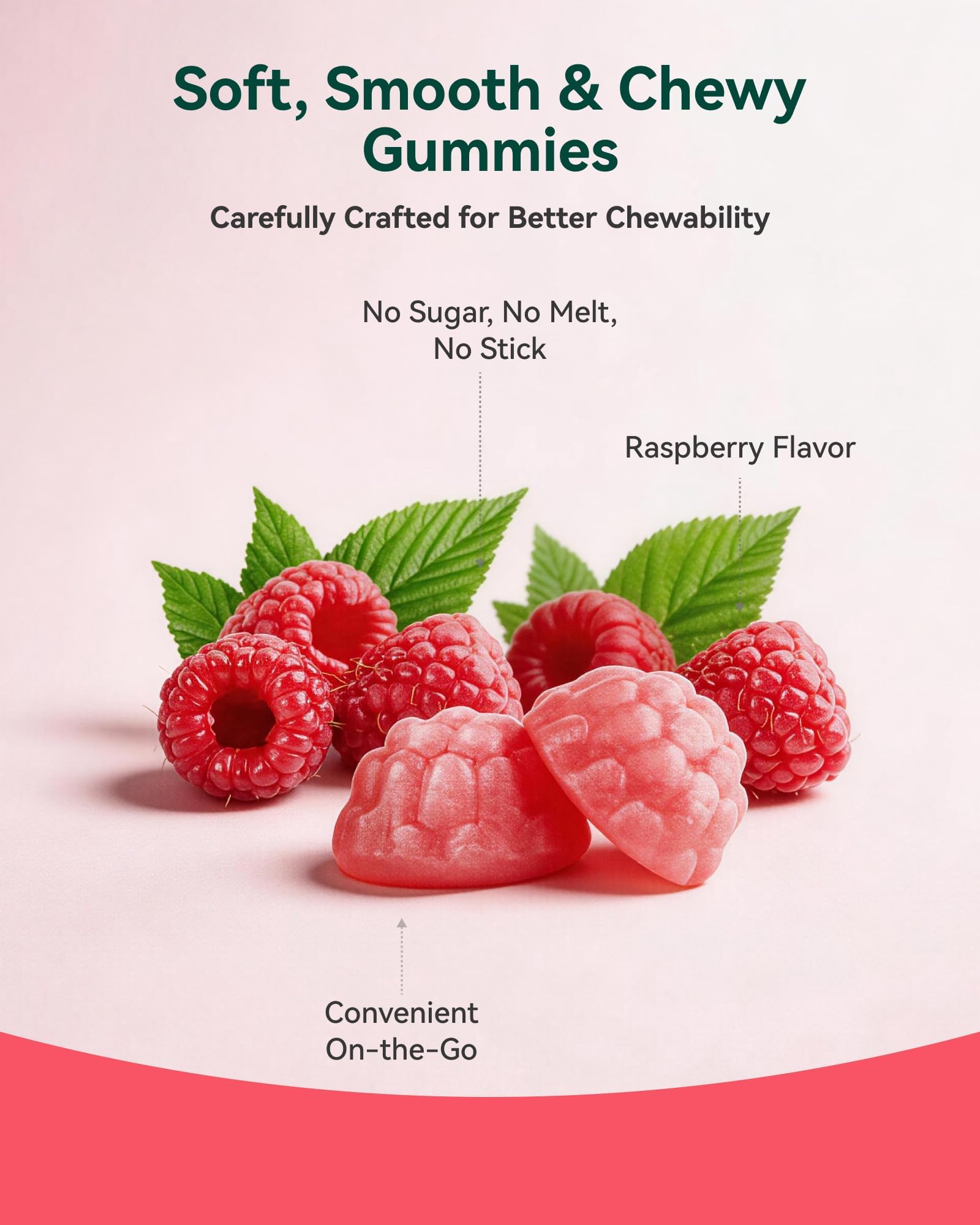 Magnesium Glycinate Plus Gummies 860mg, Sugar‑Free, Adults & Kids 4+ — Amazon image 3