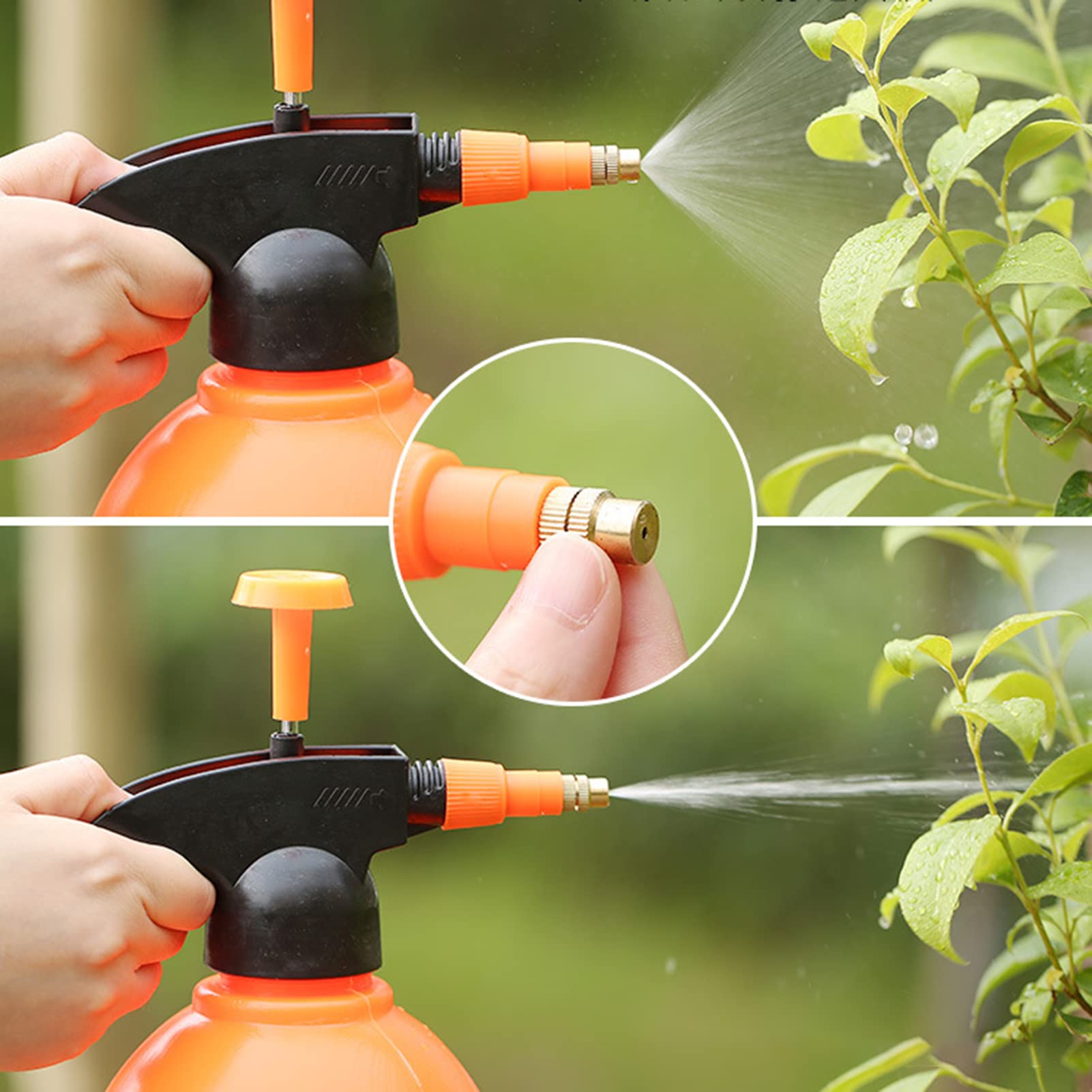 Pulvérisateur à Pression Pour Jardin 1,5 L Buse Réglable