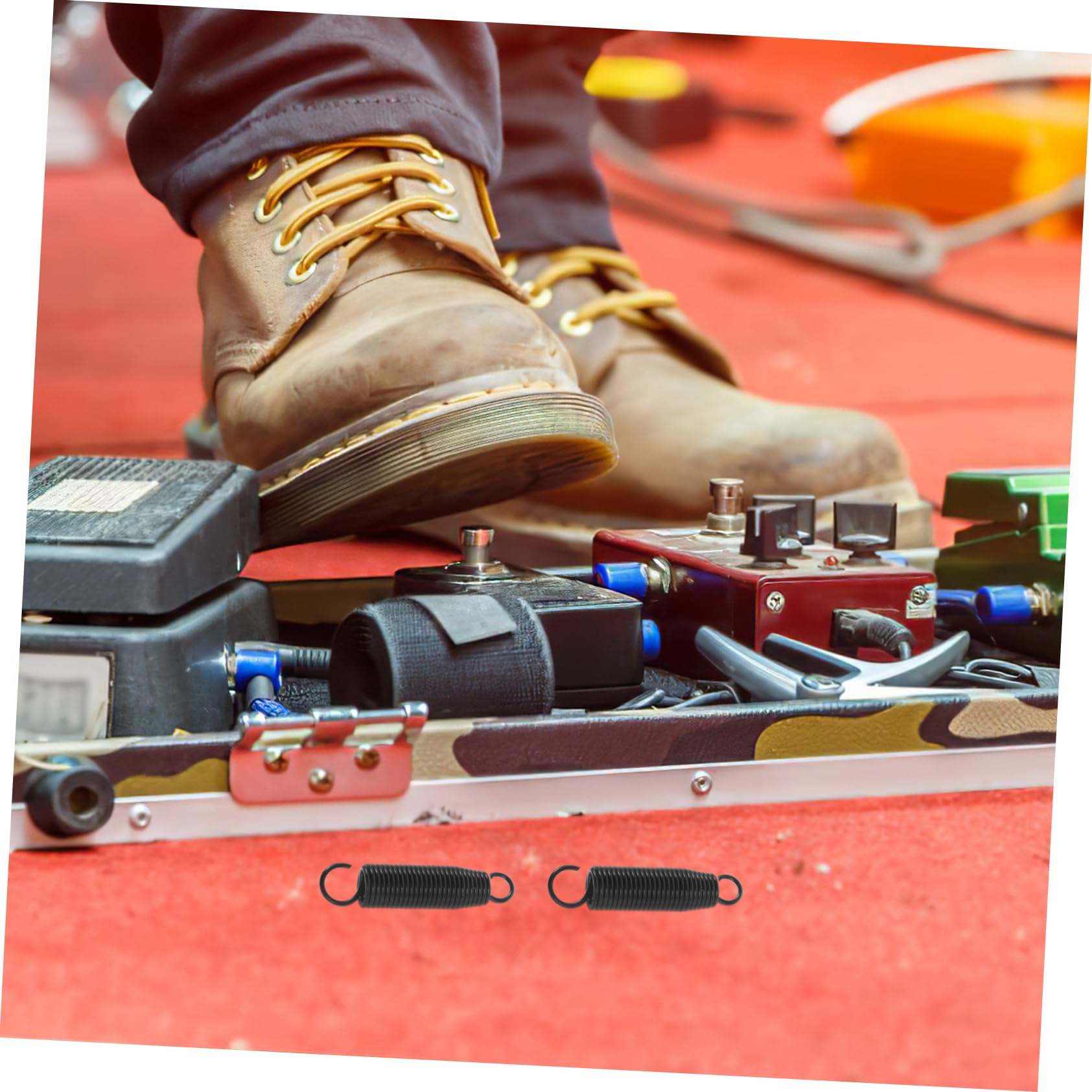 ifundom Drum Foot Pedal Spring Cam Tensioner Bass Drum Pedal Spring Tension Assembly