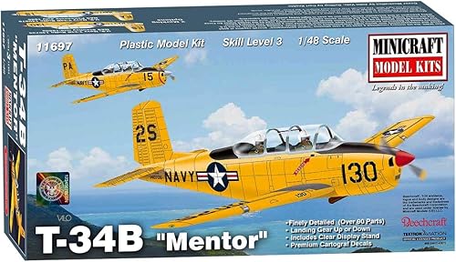 T-34B Mentor USN Aircraft, MiniCraft 1/48 MMI-11697