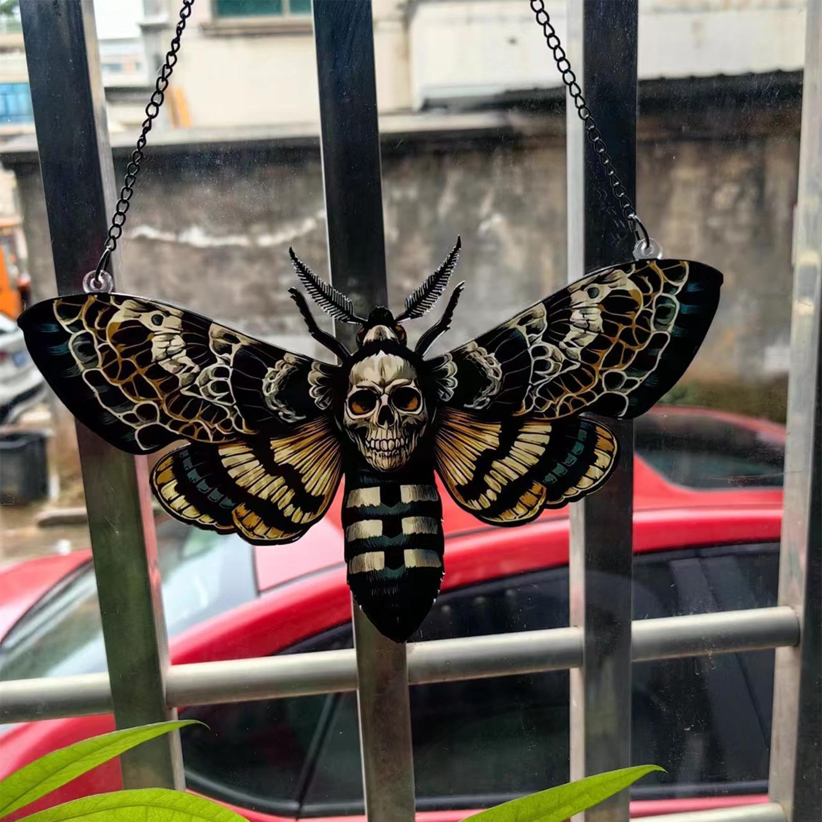 Amazon.co.jp: Zqkimzi 死の蝶 ペンダント 壁用 ホラー風 死の蝶 壁