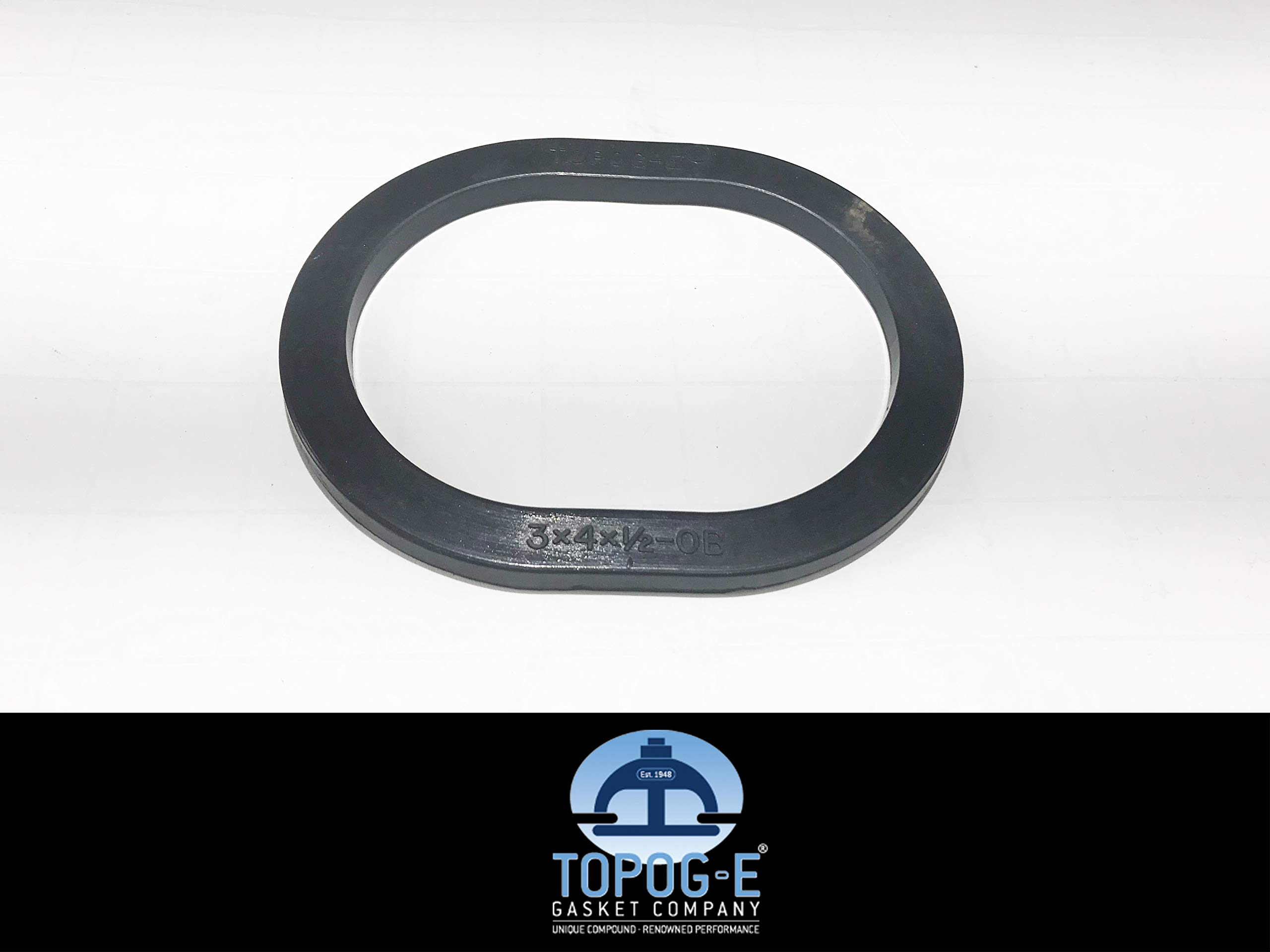 Gasket Co. HH0300408OB 3 X 4 X 1/2 OB TOPOG-E GSK