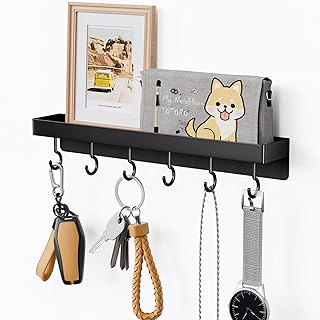 28 Upcycled Denim Home Decor Ideas You Can Try 135 niffgaff Black Key Holder Wall Mount, Stainless Steel Self Adhesive Hook...
