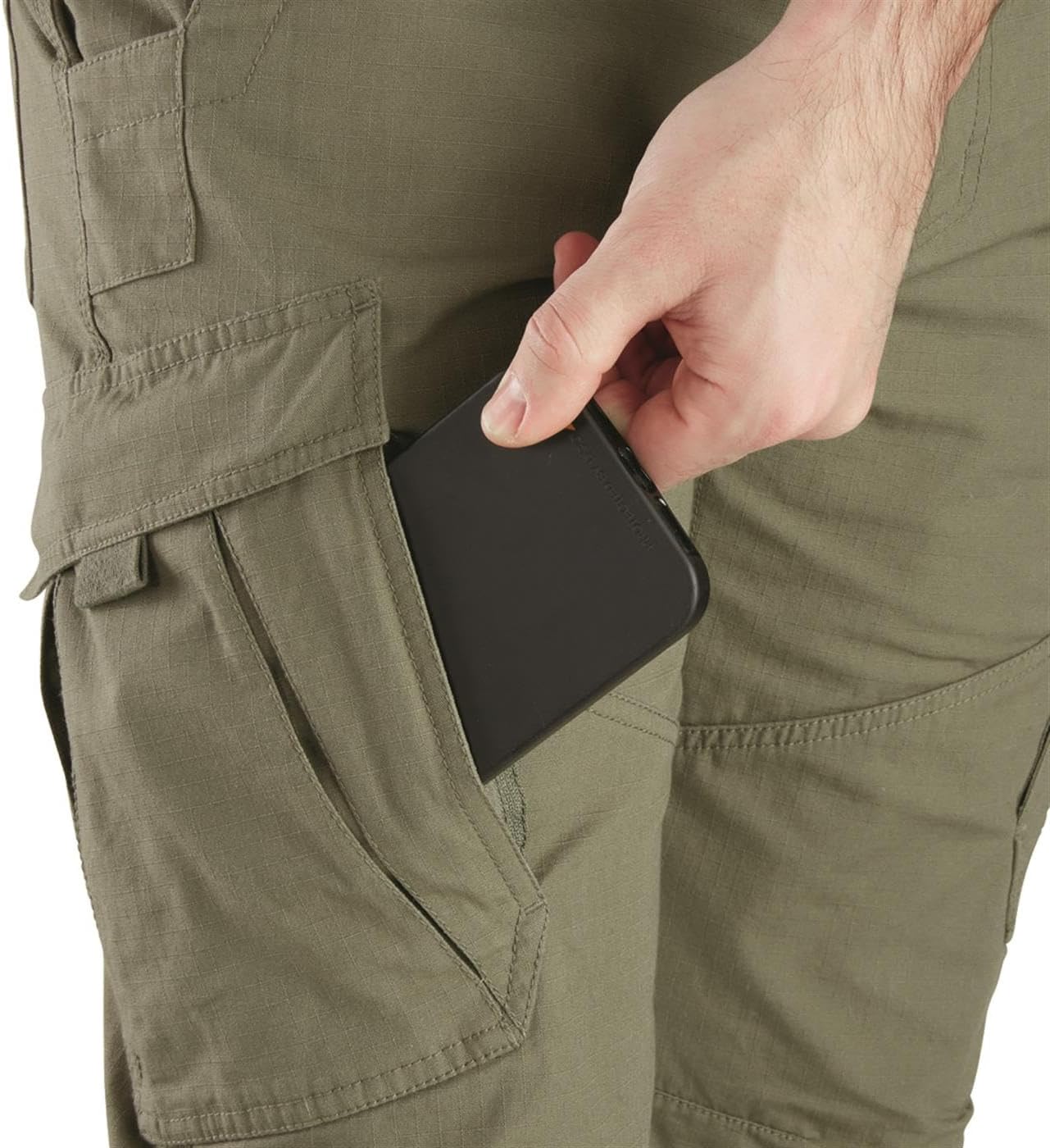 Guide Gear Ripstop Cargo Work Pants 2.0; Men’s Workwear for Construction, Utility, and Safety
