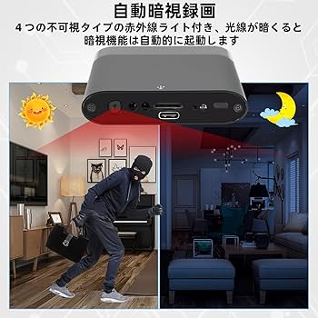 4K 見守りカメラ 子供やペットの確認に最適 モバイルバッテリー型 日本語取説付 4K 見守りカメラ 子供やペットの確認に最適 モバイルバッテリー