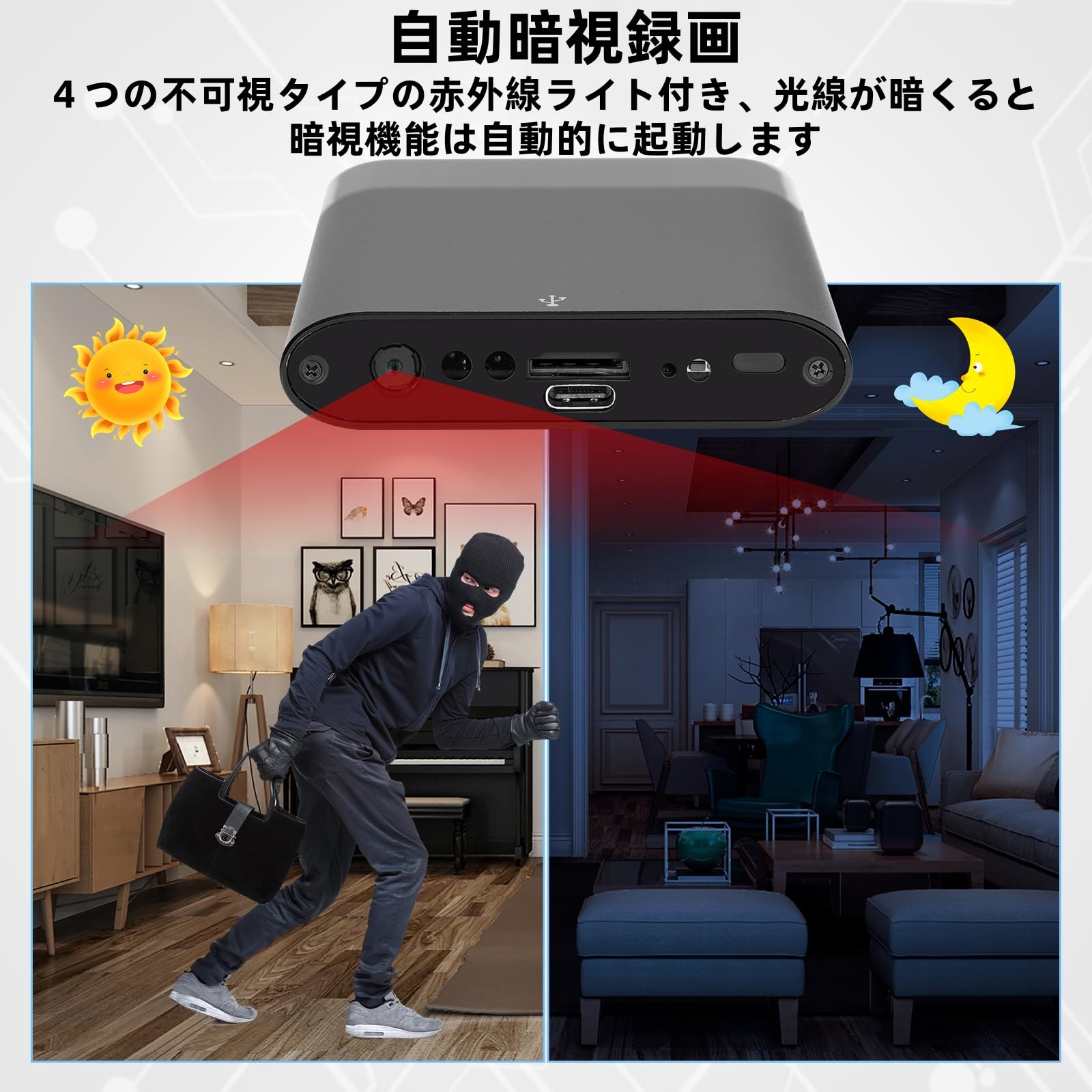 2020進化版&PSE認証済　LCD残量表示 モバイルバッテリー 録画カメラ 2020進化版&PSE認証済 LCD残量表示 モバイルバッテリー 録画カメラ