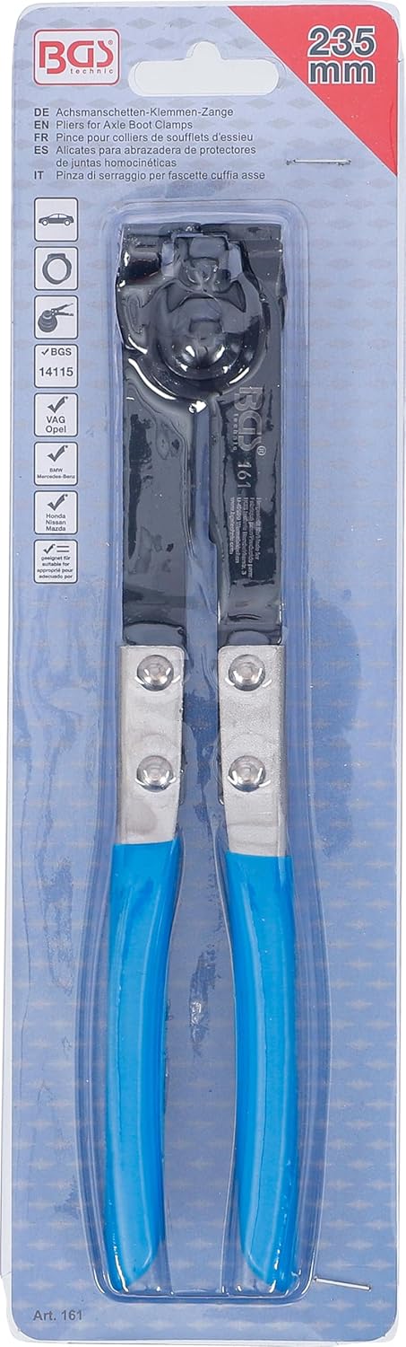 BGS 161 | Pliers for Axle Boot Clamps | 235 mm