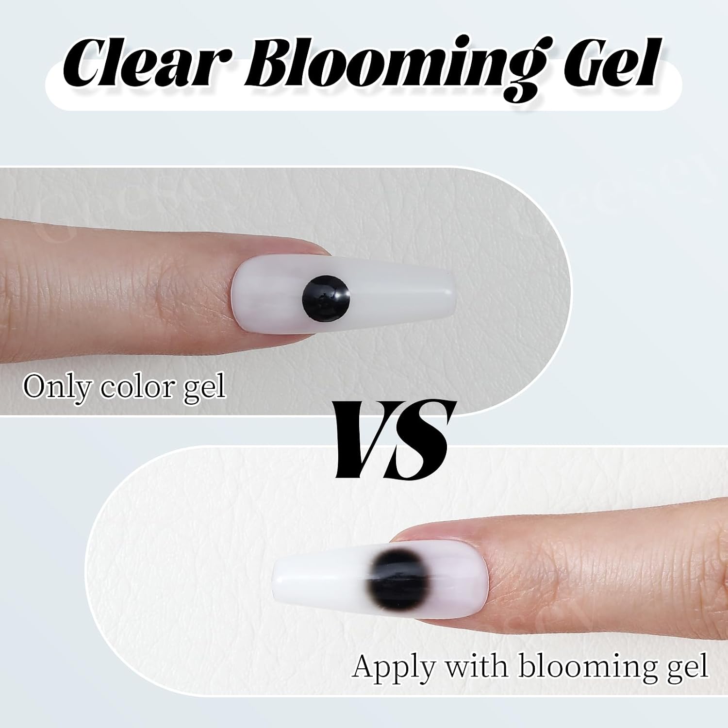 17ml Blooming Gel, Super Clear Nail Art Gel Polish for Aura Nails image 4