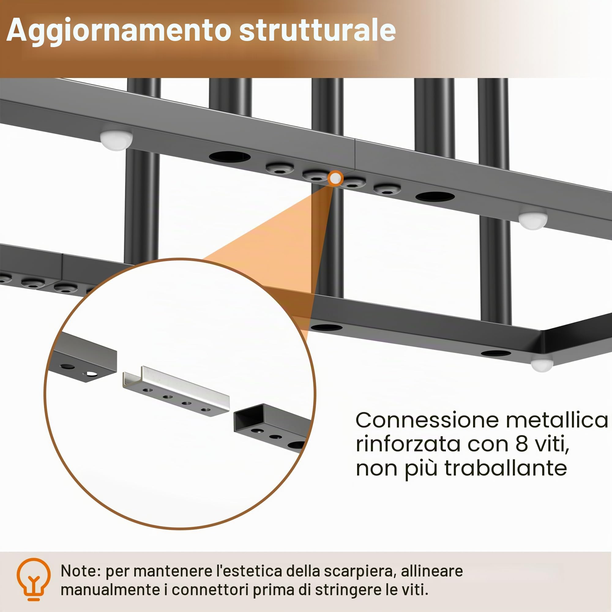 pickpiff Scarpiera Autoportante in Metallo Nero - Scarpiera per Dormitorio, Armadio, Ingresso, Camera da Letto, Patio Esterno, Corridoio, Organizer per 8 Paia di Scarponi
