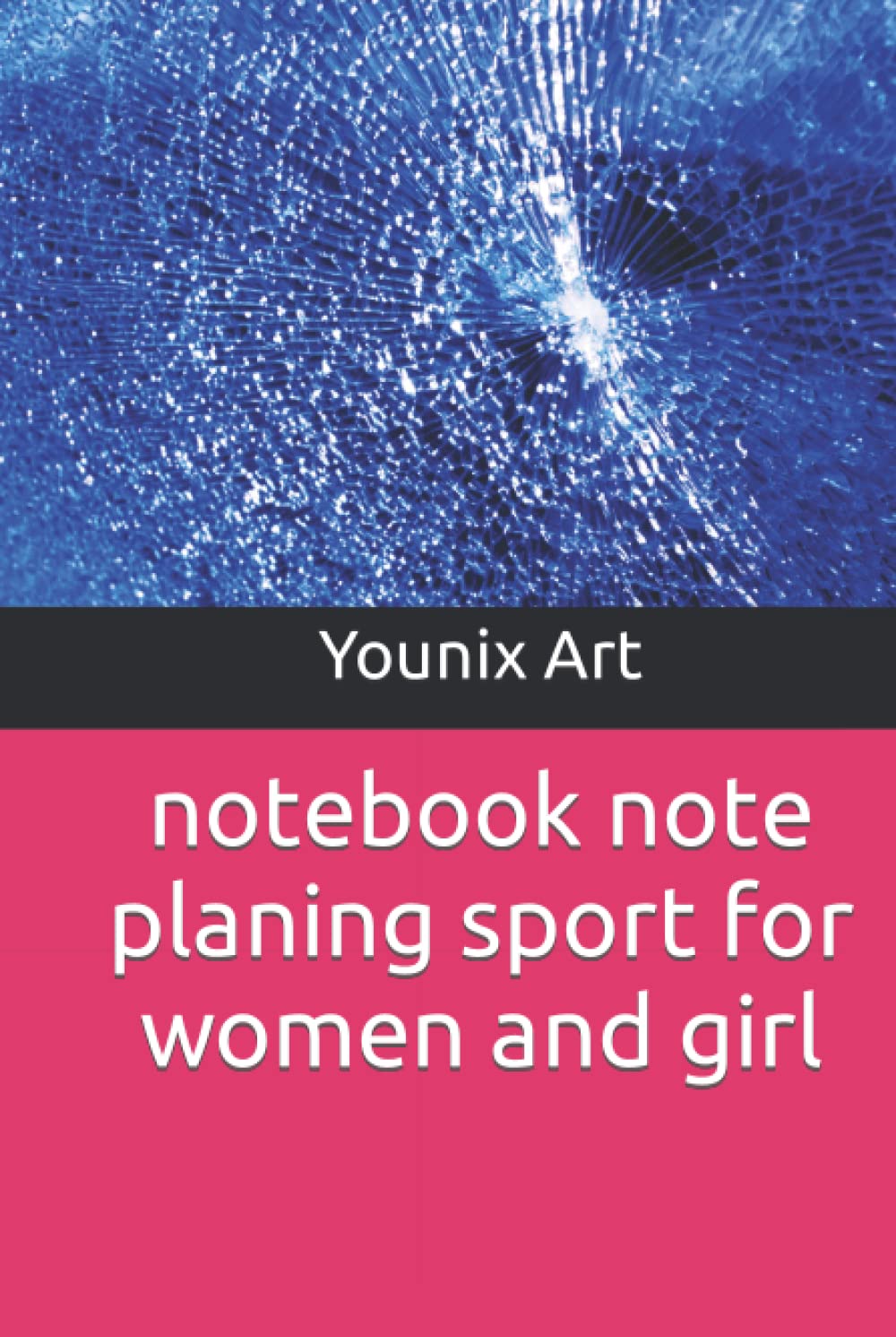 notebook note planing sport for women and girl