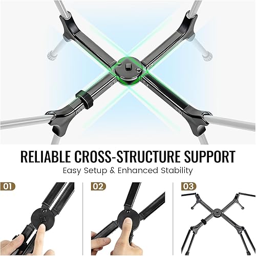 Miniatura 7 de ONETIGRIS OasisFlex Silla de camping, silla portátil con bolsa de transporte, ideal para camping, playa, picnic, parque, césped, deportes y eventos