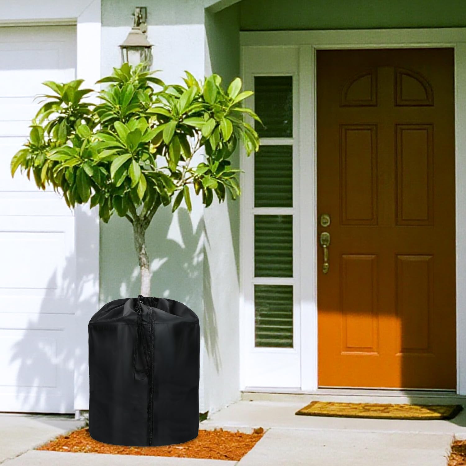 Topfschutz Für Pflanzen Winter - Thermo-Abdeckung 45x50cm Mit Reißverschluss