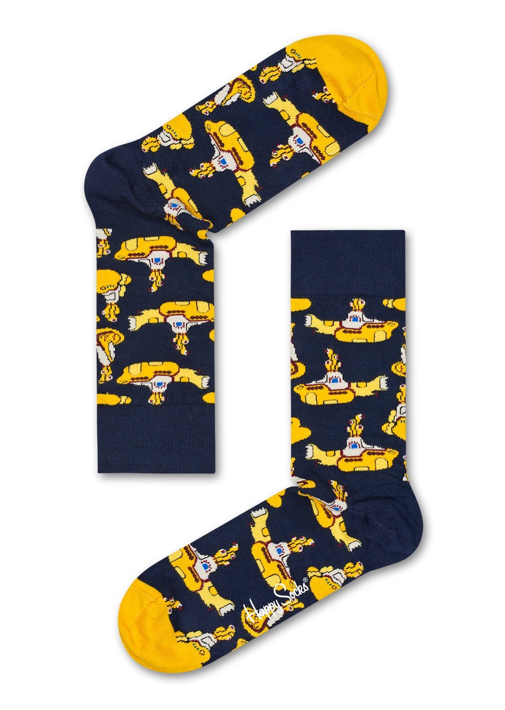 Happy Socks Unisex Multi Colourful Limited Edition Celebrity Collaboration Cotton Socks For Men And Women, The Beatles,