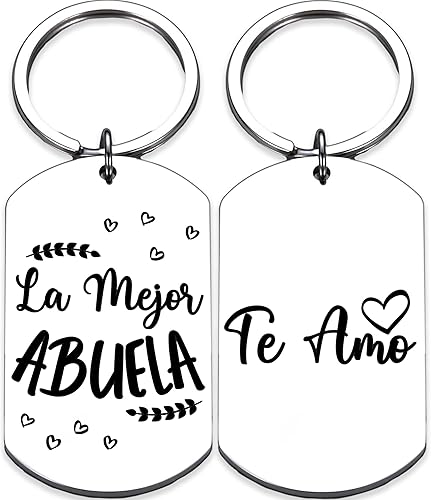 Rosa Vila Keychains For Women & Men, Gifts For Mom, Bonus Mom, Aunt, Sister, Dad, Grandma, Nurse, Teens, Coach, Teacher Pilot