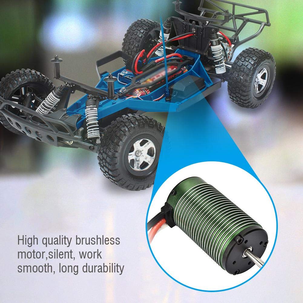 Prоduсt Dеаl Brushless Motor, Castle 1515 Brushless Sensorless Motor 2200KV Motor for 1/8 Short Truck Off-Road Car Special Design Precision Engineered