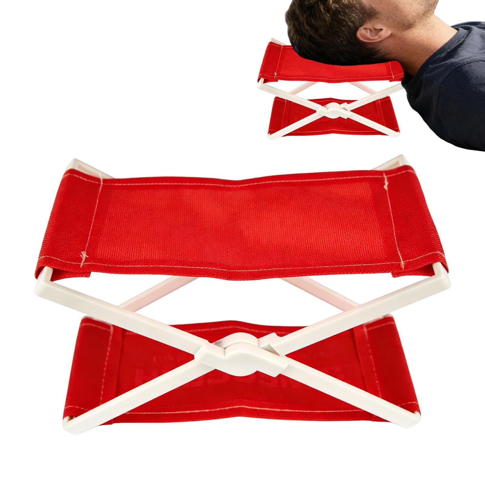Cuscino da Campeggio Supporto Ergonomico Impermeabile per il Collo | Cuscino da Spiaggia Pieghevole Compatto per Adulti e Bambini Interno Esterno Vacanze Trekking Zaino in Spalla Picnic