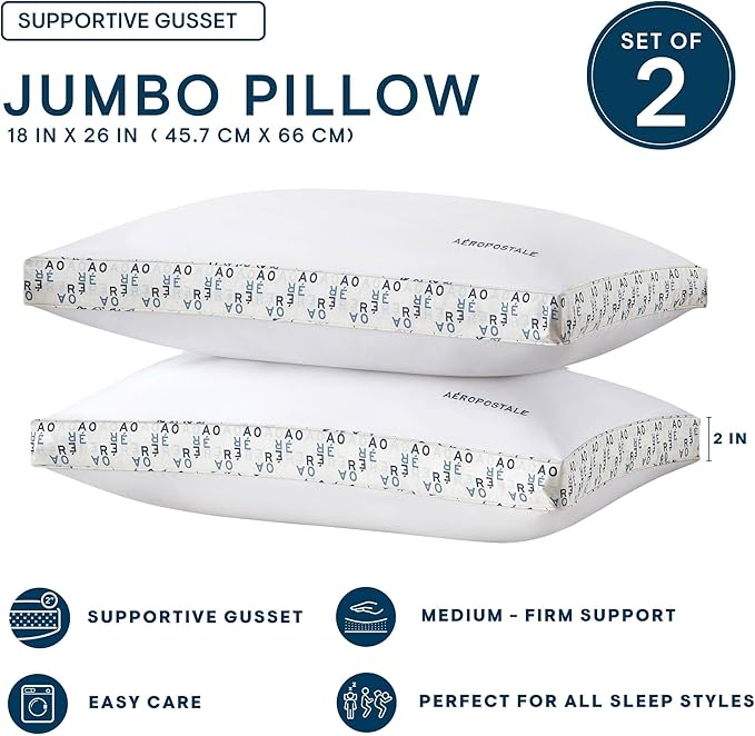 Set 2 Almohadas Poliéster Standard Hipoaalergénicas miniatura 4