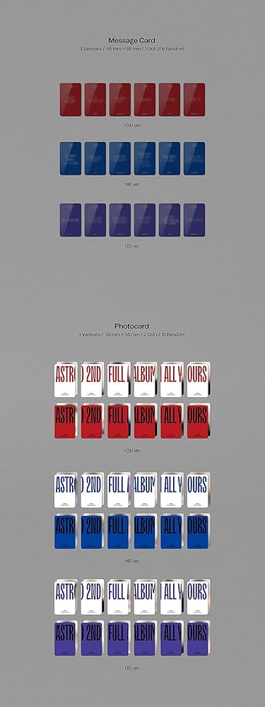 Amazon.com: Fantagio Music Astro - All Yours (Vol.2) Album+