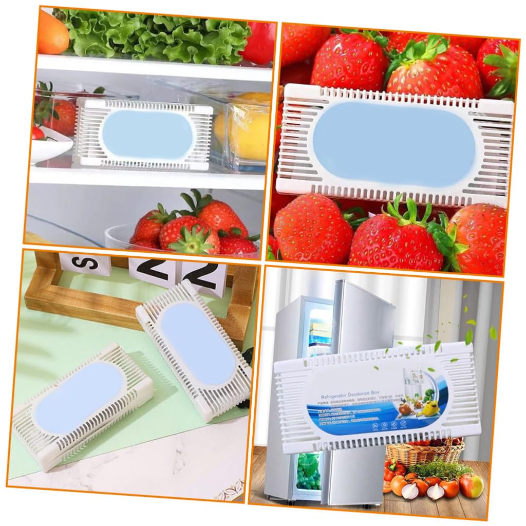 Didiseaon 5 Set Deodorante Al Carbone Fodere Sacchetti Deodoranti Al Carbone Purificatore D'aria Eliminatore Detergente Forno Depuratori Cristalli Minerali Viventi 4 Pezzi * 5