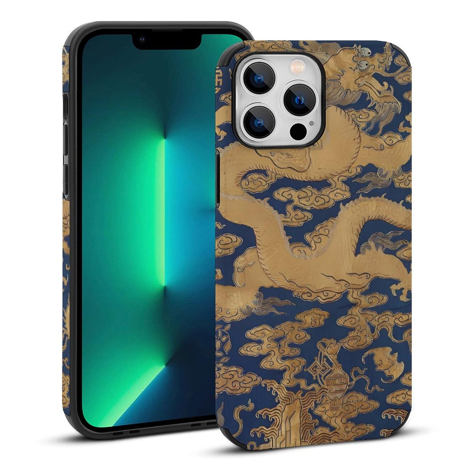 Amazon.co.jp: iPhone 13 Pro Max ケース 龍 ドラゴン柄 iPhone 13 Pro