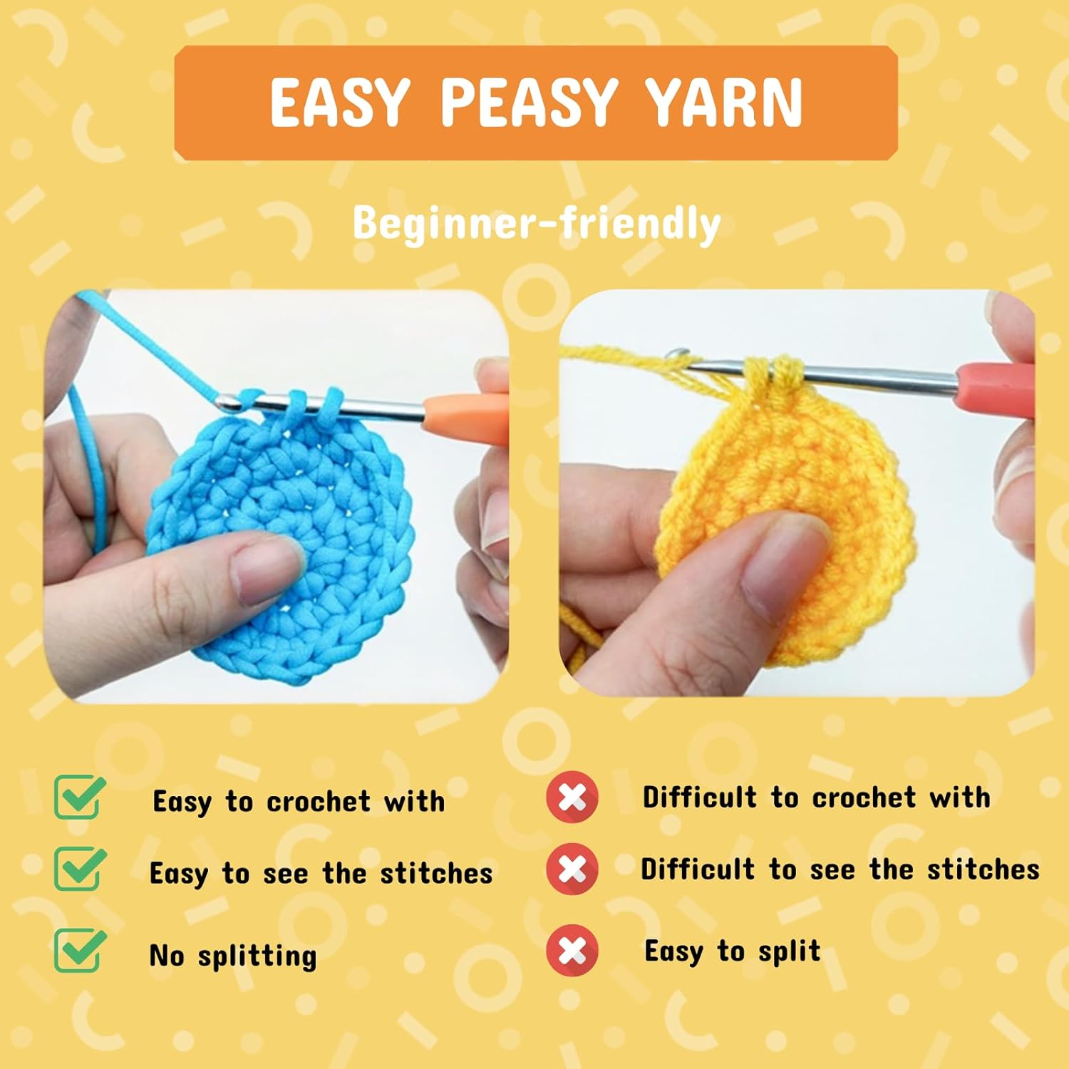 minimal beee Beginner Crochet Kit for Christmas– 4-Piece Santa & Stockings Set with Easy Peasy Yarn, Ergonomic Crochet Hooks, Video Tutorials, DIY Holiday Decor for Adults