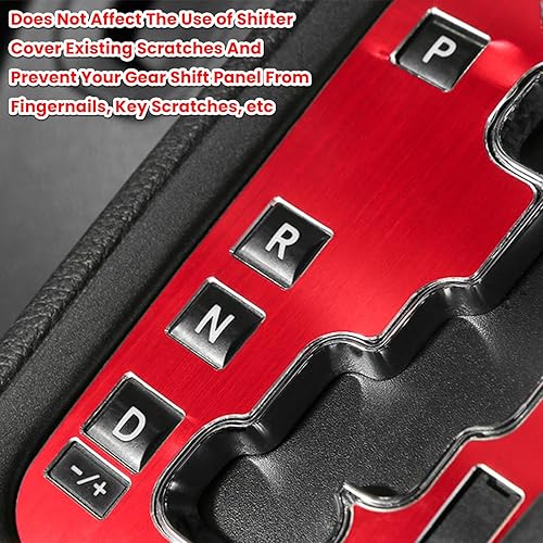 Vista 6 de Cubierta interior, engranaje marco de terminación de aluminio, accesorios para Jeep Wrangler 2011 2012 2013 2014 2015 2016 2017 E-cowlboy, Rojo