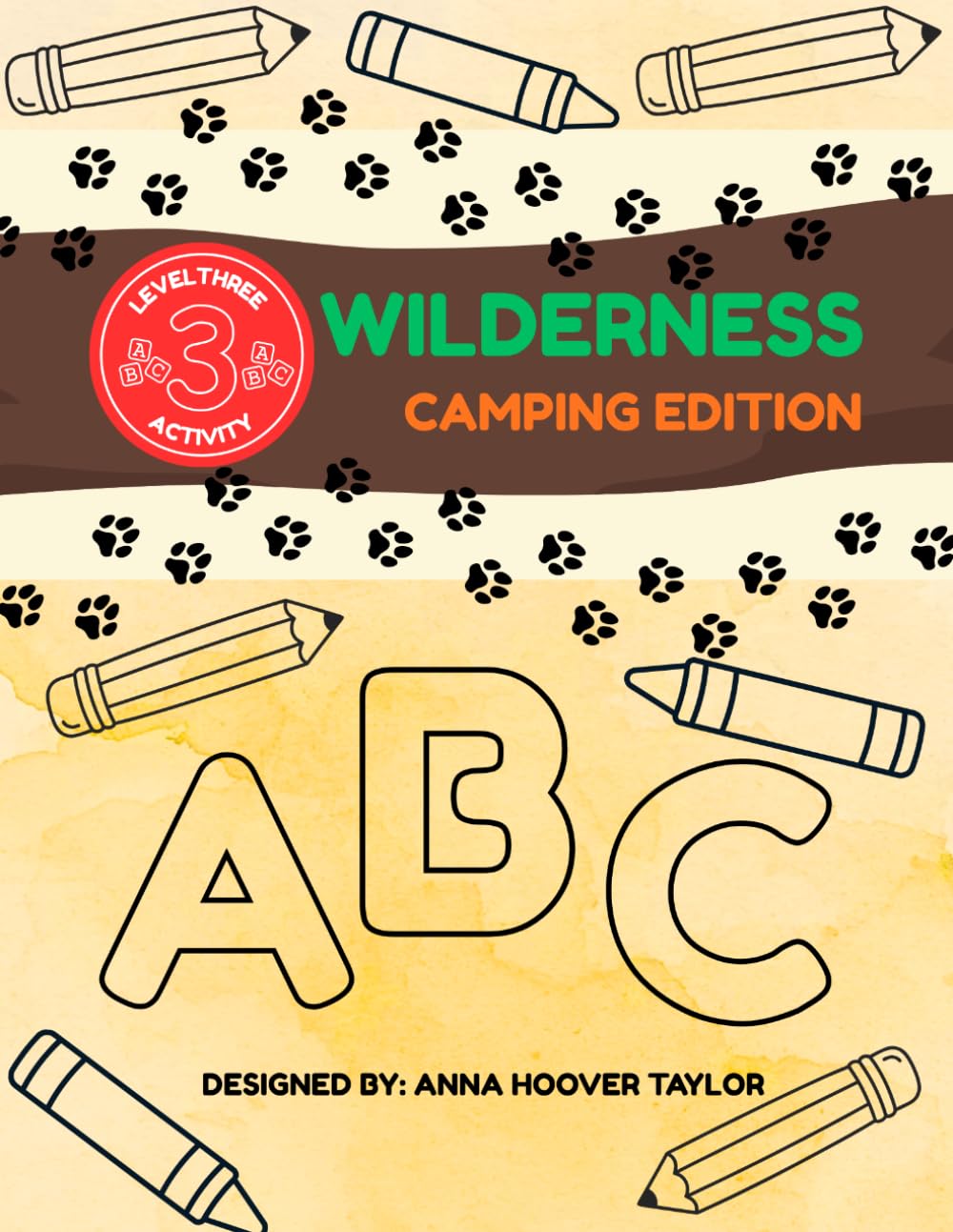 WILDERNESS CAMPING COLORING BOOK: LEVEL 3: ACTIVITY