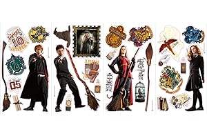 RoomMates RMK1547SCS Harry Potter Peel and Stick Wall Decals Classroom Decorations