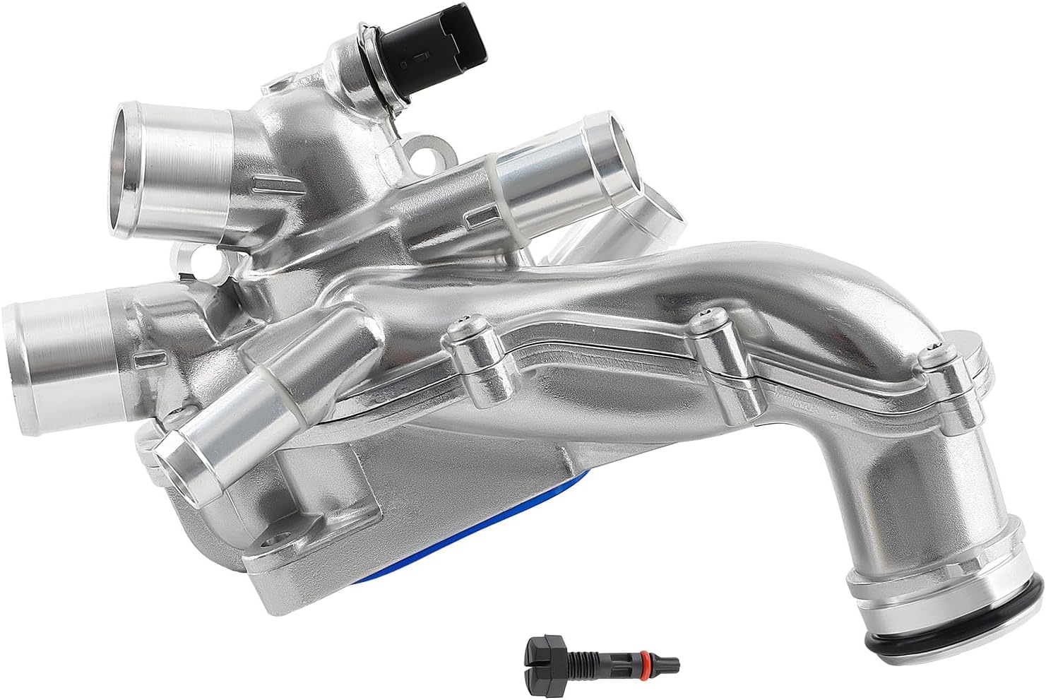 maXpeedingrods Aluminium Engine Coolant Thermostat Housing 11537534521 for Mini Cooper 2007-2013 Countryman 2011-2013 1.6L, 11538699290 902-812