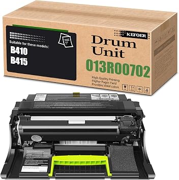 B410 B415 Drum Unit High Yield Replacement Compatible for Xerox 013R00702, Work for B410 VersaLink B415 Printer 1-Pack Black