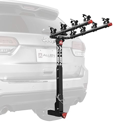 Allen Sports Porte-vélos 5 vélos pour attelage de 2"