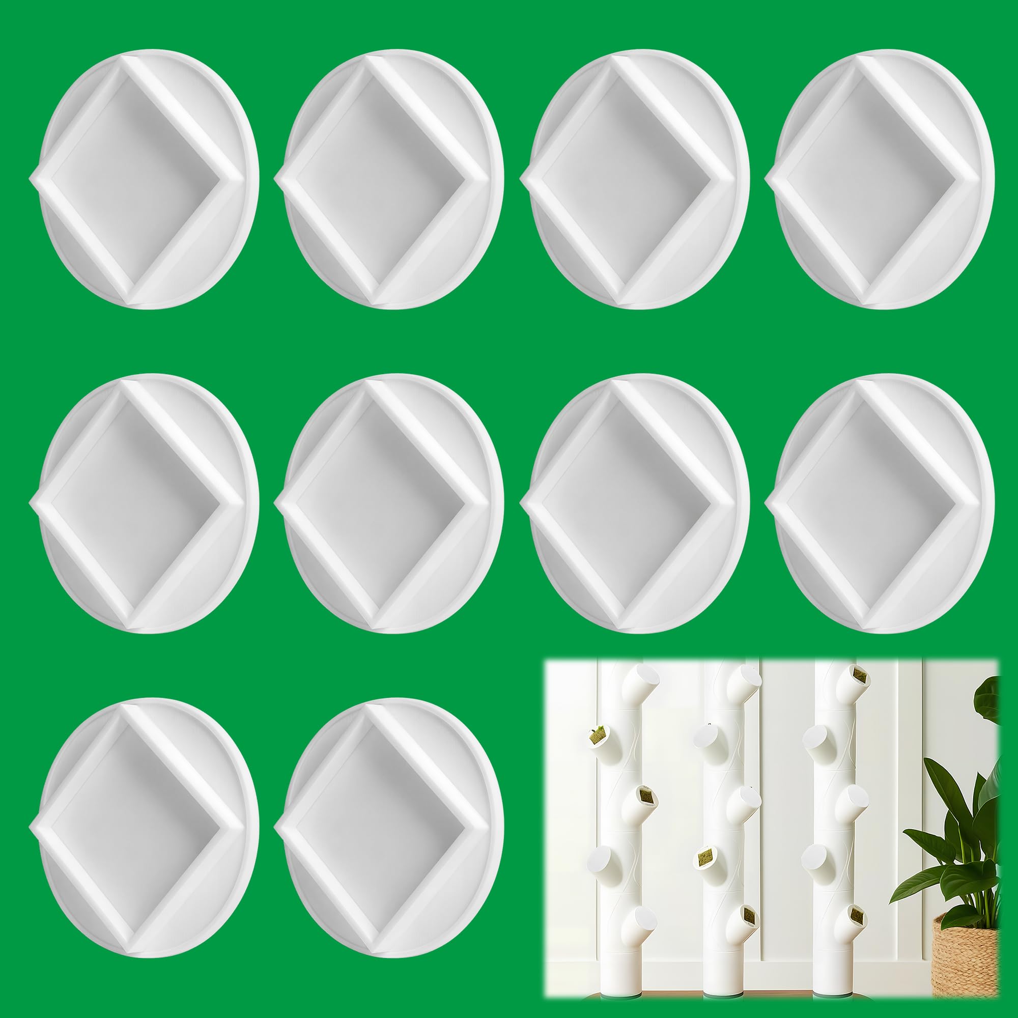 Accessoires de jardin vertical d'intérieur pour protéger vos herbes aromatiques en hydroponie