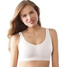 Bali Womens Wireless Bralette Bra, One Smooth U Bras for Women, Seamless Bralettes, No-Bulge, Smoothing, Pullover