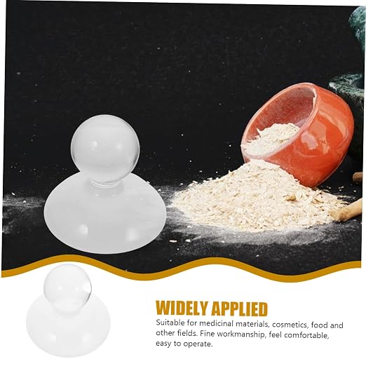 Pistilo de cristal para molienda ergonómico 7.84 oz miniatura 3