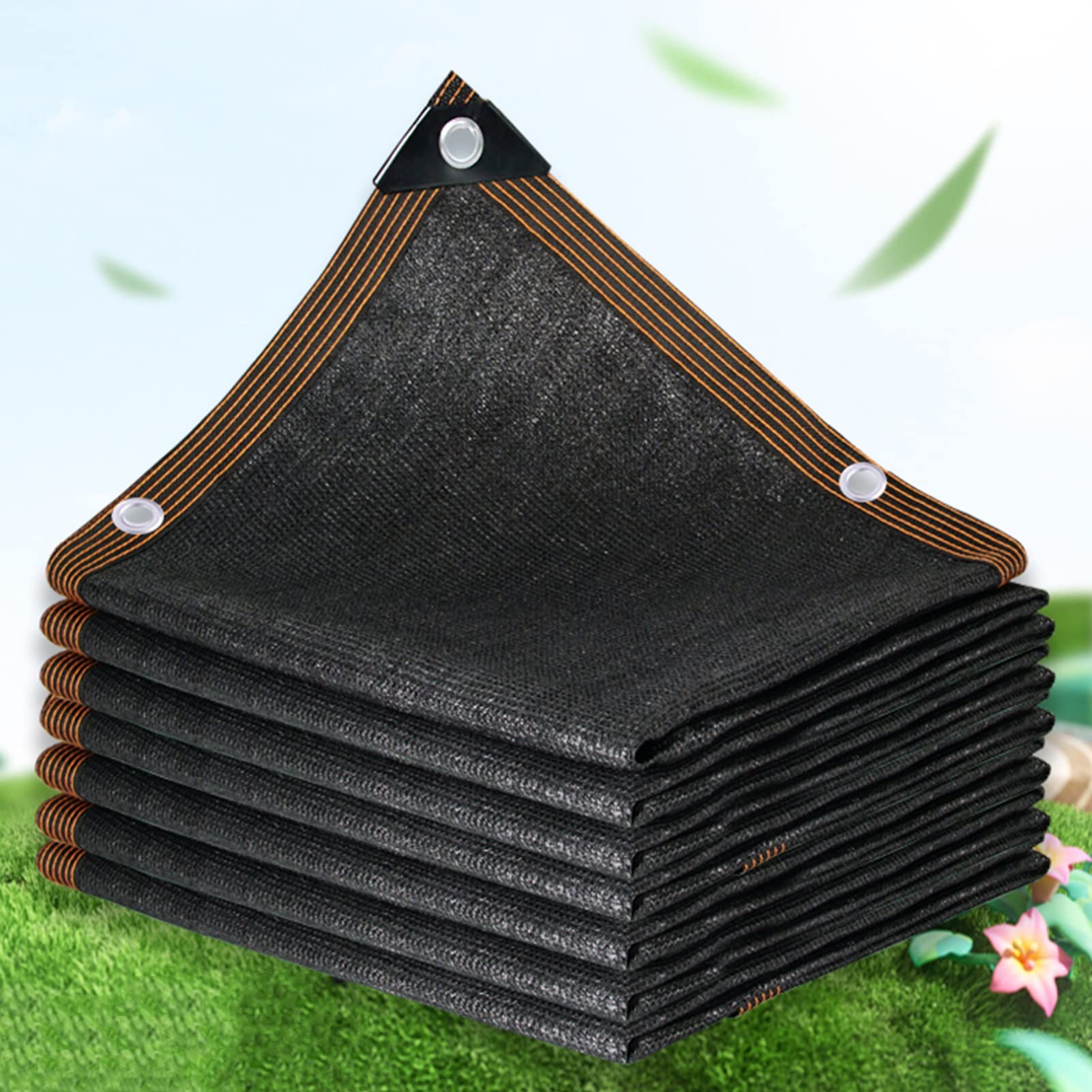 Voile d'ombrage extérieur pour pergola et repas d'été à l'abri du soleil 10x9m