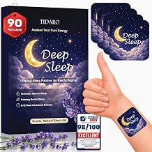 Premium Sleep Patches for Adults 90 Count Long-Lasting Night Patche for Men & Women Easy-to-Apply Bedtime Calm Support Deep Relaxation Restful Nights & Wake Up Refreshed Mornings Stickers