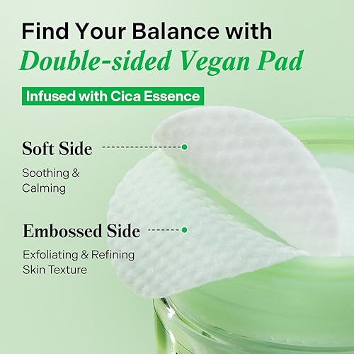 Miniatura 3 de Torriden BALANCEFUL - Almohadilla de tóner (60 almohadillas) Almohadillas exfoliantes diarias con PHA y LHA para pieles grasas, combas y sensibles