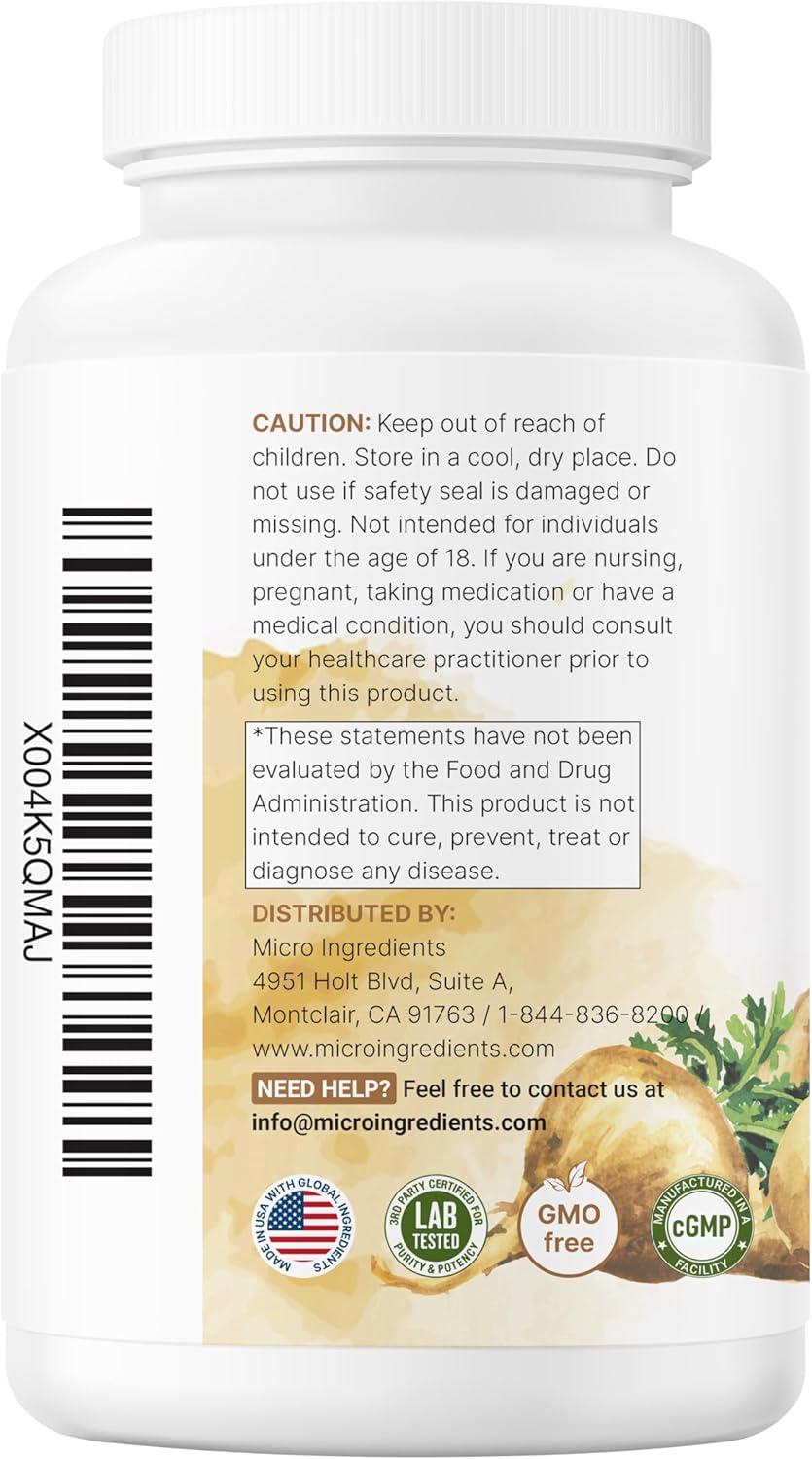 Maca Root Capsules for Women & Men 5,000mg | 240 Veggie Capsules with Ashwagandha, Red, Black, Yellow Maca Root, Panax Ginseng, Tongkat Ali & Black Pepper - Image 7