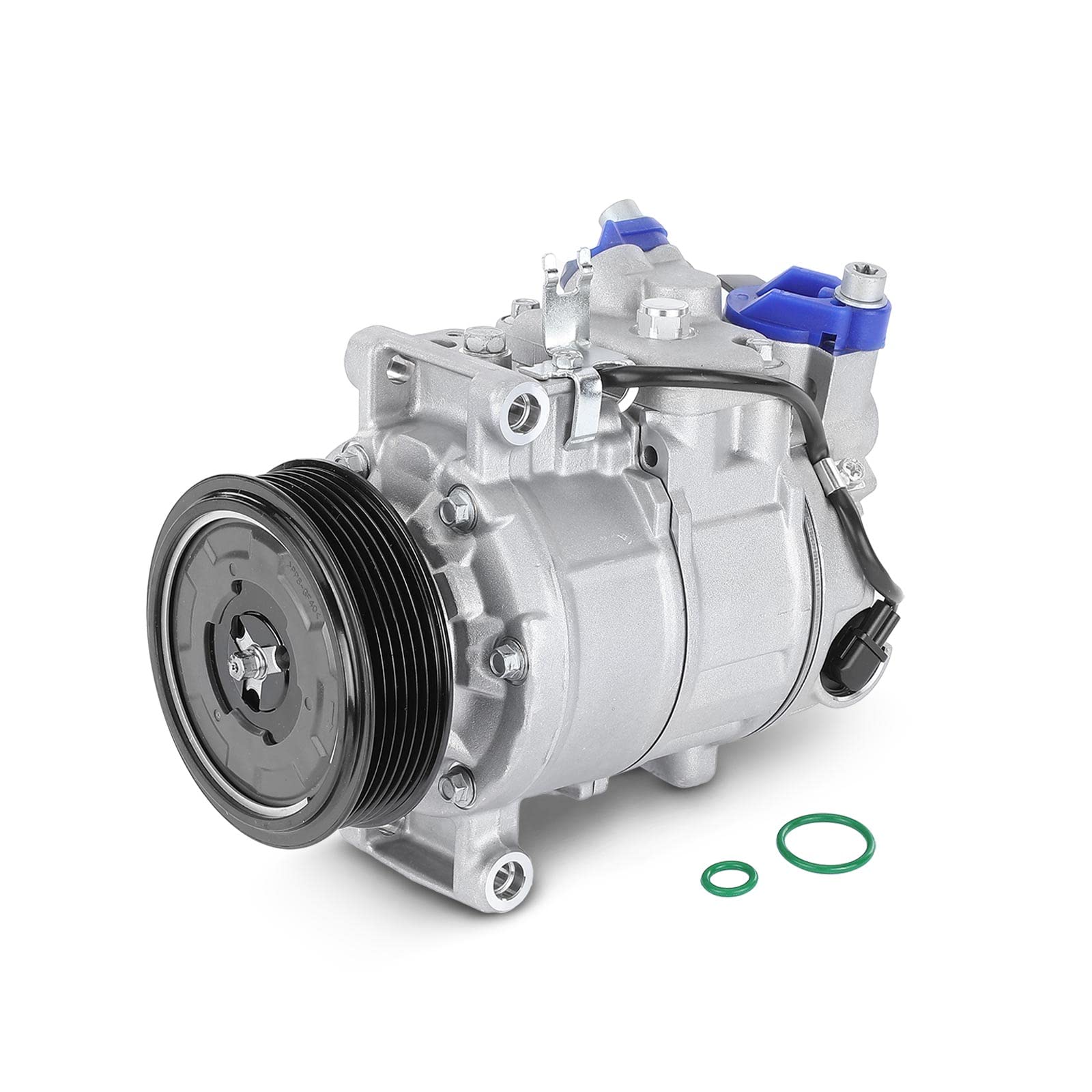 Frankberg Compresseur de climatisation avec embrayage, diesel | Compatible avec: T.r.a.n.s.p.o.r.t.e.r V Fourgon 7EA 7EH 7HA 7HH ,T.r.a.n.s.p.o.r.t.e.r V Bus 7EB 7EJ 7HB 7HJ ,