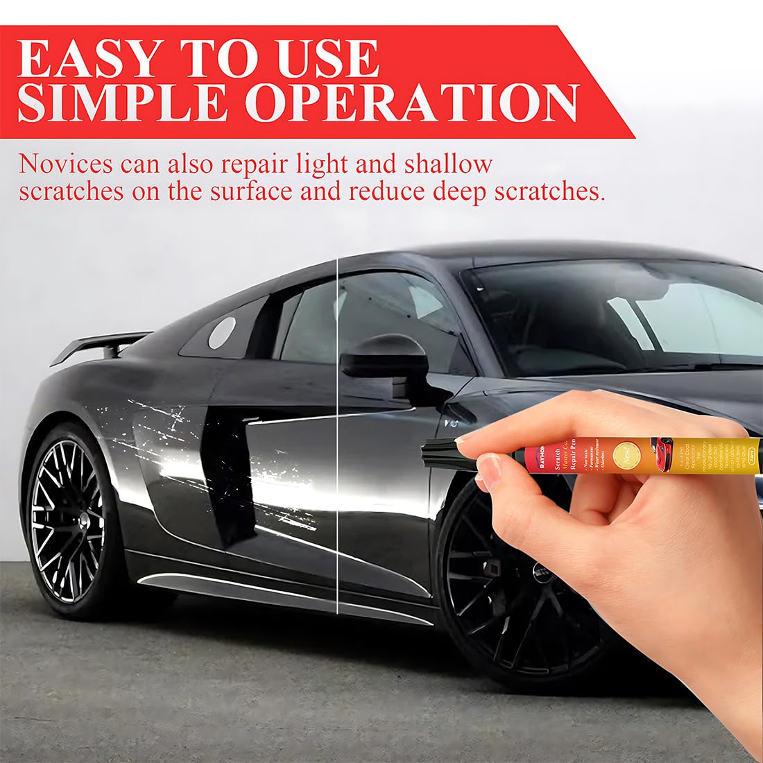 Cars Magic Pen - Penna magica per graffi dell'auto, impermeabile